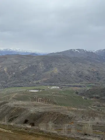 Ilıç, Erzincan saha ziyareti (Nisan 2026) — meyve bahçesi