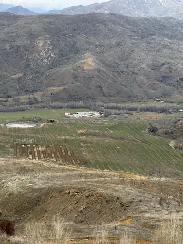 Ilıç, Erzincan saha ziyareti (Nisan 2026) — meyve bahçesi